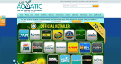 Desktop Screenshot of justaquatic.com.au